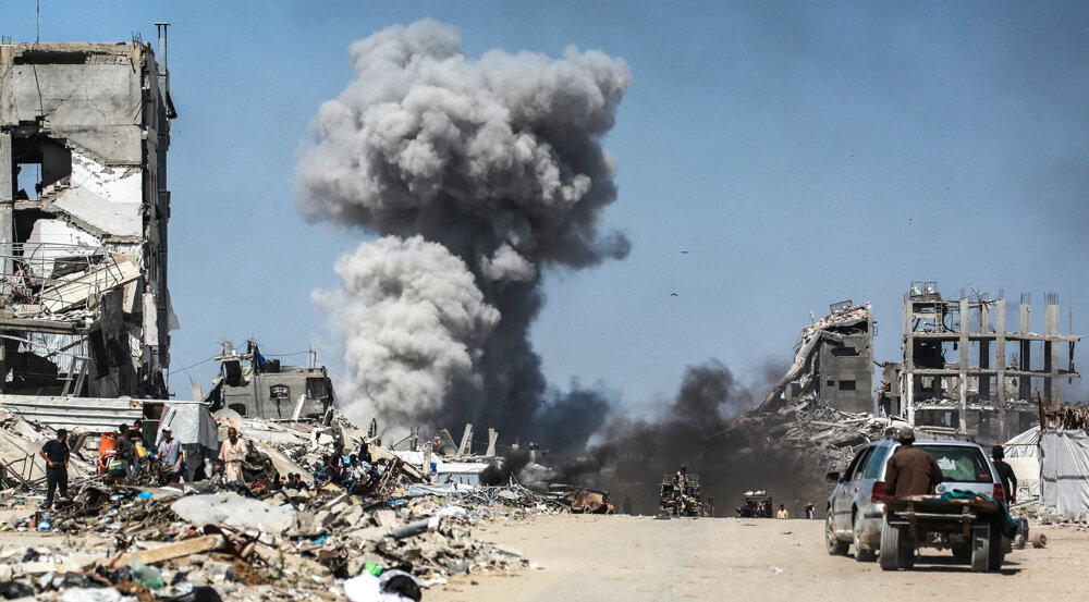 Israeli airstrikes kill 23 Palestinians, including journalist and rescue official