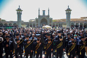 Photos: Mourning procession of servants of Hazrat Masoumeh shrine held on Imam Jawad martyrdom anniversary