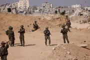 فيديو | جیش الاحتلال یقوم بنسف بقایا المجمعات السکنیة في حي سالتين بغزة