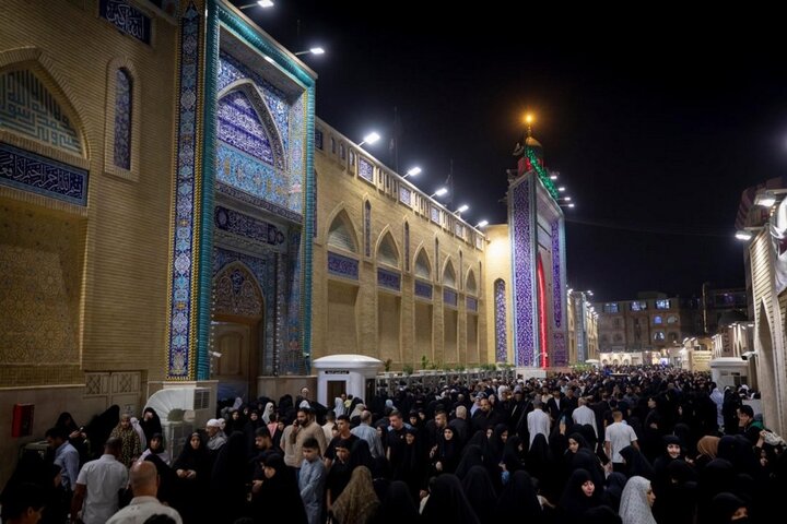 إحياء ليلة ذكرى شهادة الإمام الجواد (عليه السلام) عند مرقده الشريف