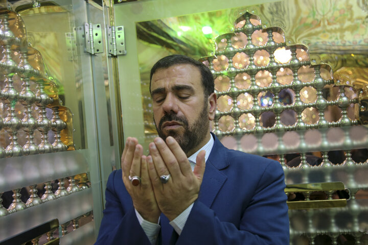 تصاویر| آیین غبارروبی مضجع شریف سیدعلاالدین حسین(ع) با حضور استاندار فارس