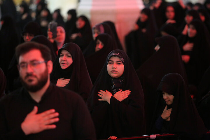 Photos: Imam Jawad mourning ceremony held at Hazrat Masoumeh holy shrine