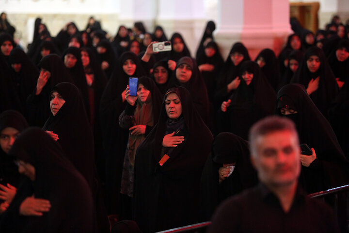 Photos: Imam Jawad mourning ceremony held at Hazrat Masoumeh holy shrine