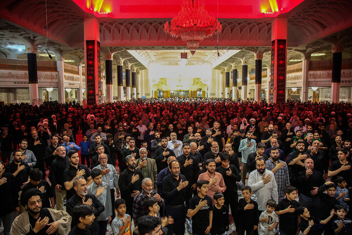 Photos: Imam Jawad mourning ceremony held at Hazrat Masoumeh holy shrine