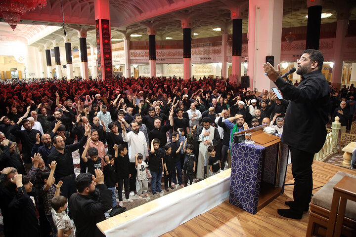 Photos: Imam Jawad mourning ceremony held at Hazrat Masoumeh holy shrine