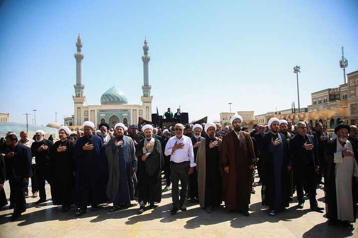 Photos: Mourning procession of servants of Hazrat Masoumeh shrine held on Imam Jawad martyrdom anniversary