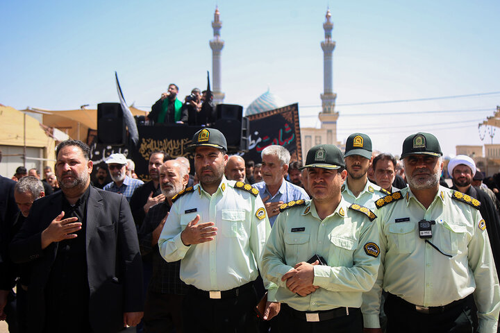 Photos: Mourning procession of servants of Hazrat Masoumeh shrine held on Imam Jawad martyrdom anniversary