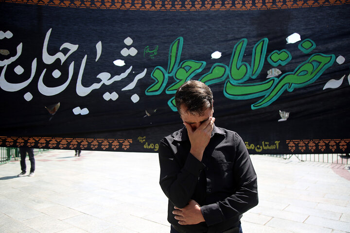 Photos: Mourning procession of servants of Hazrat Masoumeh shrine held on Imam Jawad martyrdom anniversary