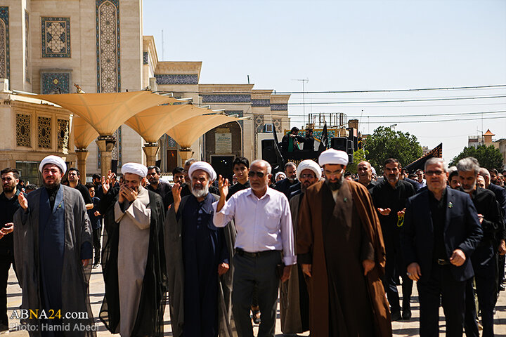 دسته عزاداری خادمان حرم حضرت معصومه(س)