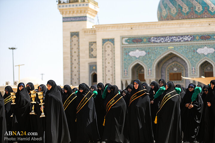 دسته عزاداری خادمان حرم حضرت معصومه(س)