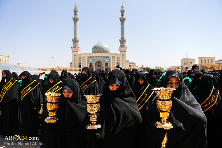 دسته عزاداری خادمان حرم حضرت معصومه(س)