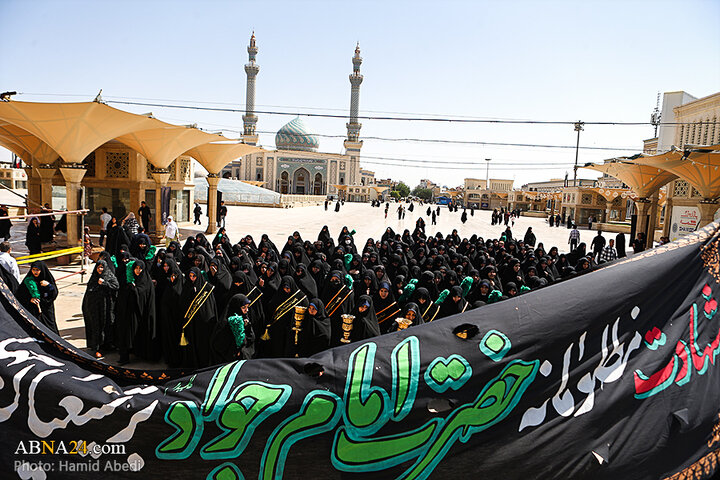 دسته عزاداری خادمان حرم حضرت معصومه(س)