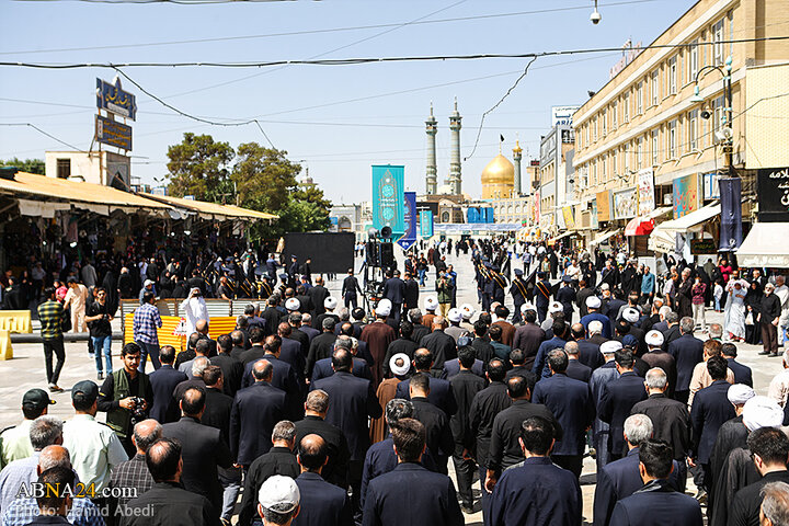 دسته عزاداری خادمان حرم حضرت معصومه(س)