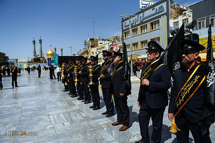 دسته عزاداری خادمان حرم حضرت معصومه(س)