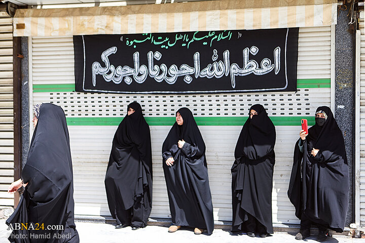 دسته عزاداری خادمان حرم حضرت معصومه(س)