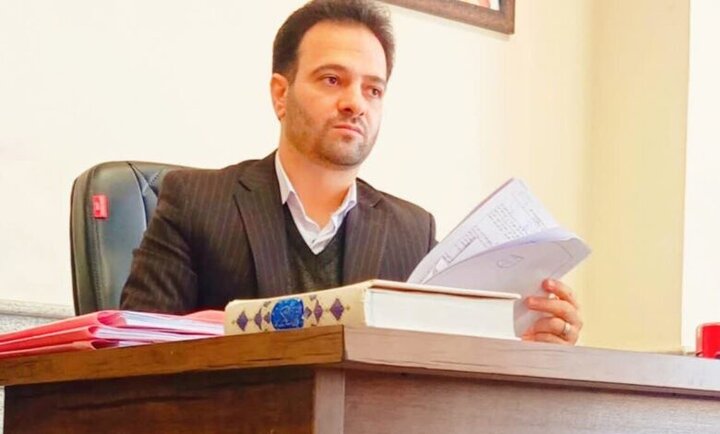 قاضی احسان باقری از کارآموز قضایی تا ریاست شعبه دو کیفری شیراز