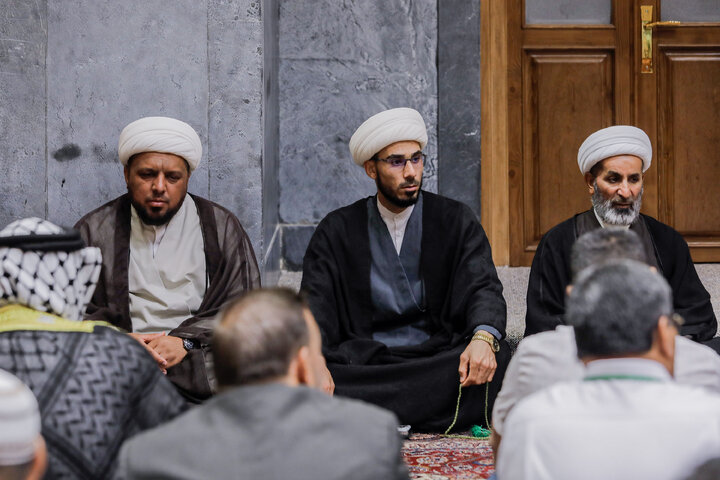 تشرف موکب داران سامرا به حرم مطهر رضوی