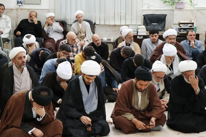 Photos: Imam Jawad mourning ceremony held at office of Grand Ayatollah Nouri Hamedani
