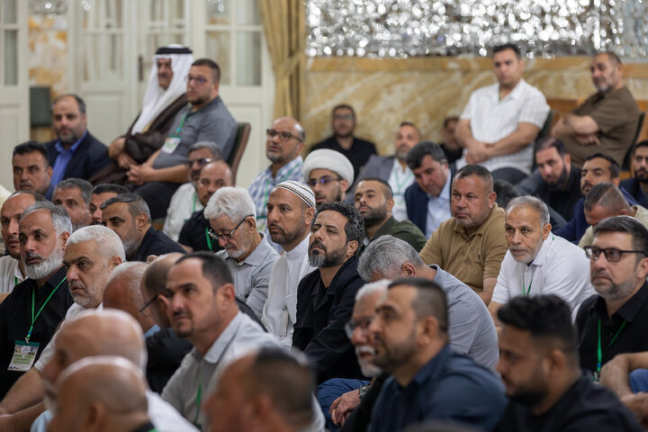 دیدار موکب‌داران سامرا با تولیت آستان قدس رضوی