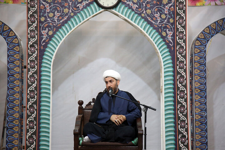 گزارش تصویری | برپایی دسته عزای خادمان کریمه اهل‌بیت(س) در عزای امام جواد(ع)