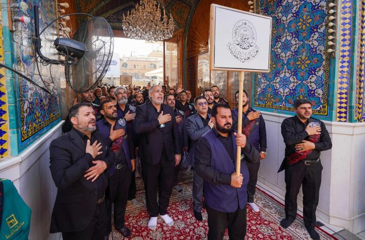 إحياء ذكرى استشهاد الإمام الجواد (عليه السلام) في الصحن العلويّ المطهّر