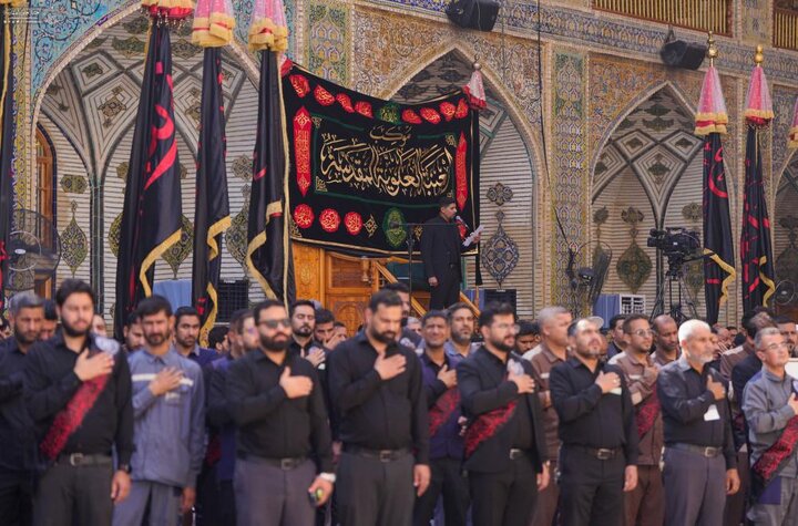 إحياء ذكرى استشهاد الإمام الجواد (عليه السلام) في الصحن العلويّ المطهّر