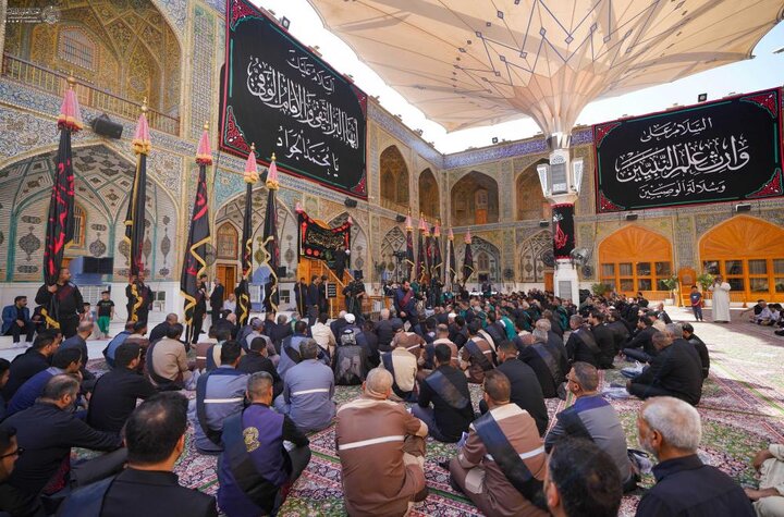 إحياء ذكرى استشهاد الإمام الجواد (عليه السلام) في الصحن العلويّ المطهّر