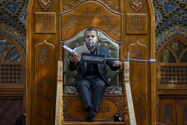إقامة مجلس عزاء بمناسبة شهادة الإمام الجواد (ع) في العتبة العباسية المقدسة