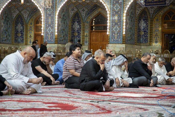 إقامة مجلس عزاء بمناسبة شهادة الإمام الجواد (ع) في العتبة العباسية المقدسة