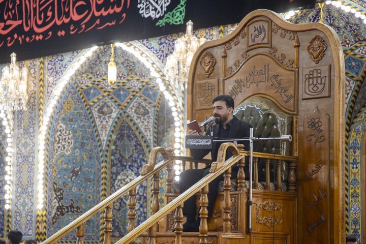 إقامة مجلس عزاء بمناسبة شهادة الإمام الجواد (ع) في العتبة العباسية المقدسة