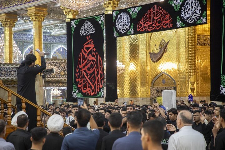 إقامة مجلس عزاء بمناسبة شهادة الإمام الجواد (ع) في العتبة العباسية المقدسة