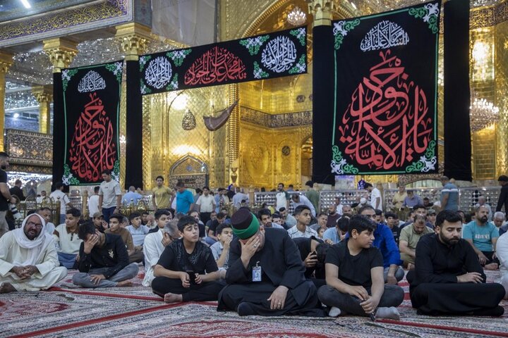 إقامة مجلس عزاء بمناسبة شهادة الإمام الجواد (ع) في العتبة العباسية المقدسة