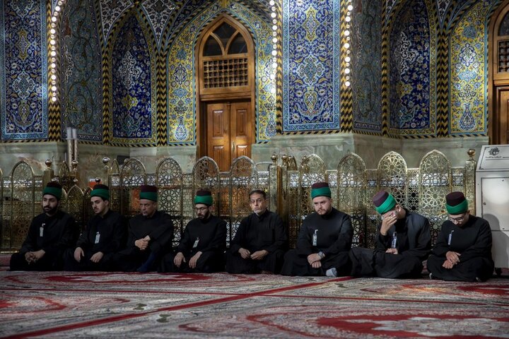 إقامة مجلس عزاء بمناسبة شهادة الإمام الجواد (ع) في العتبة العباسية المقدسة