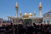 Photos: Symbolic funeral of Imam Jawad in Kadhimiya, Iraq