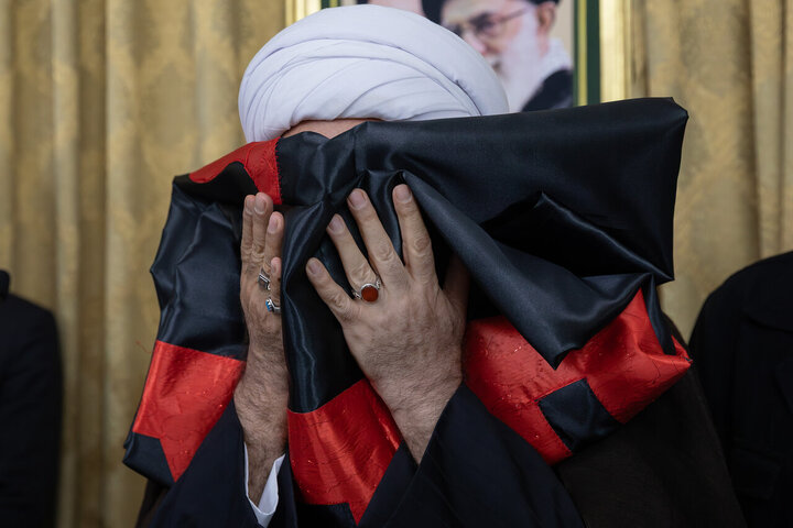 Photos: Samarra Mawkib managers meet with custodian of Imam Reza holy shrine