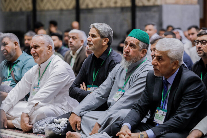 Photos: Mawkib servants of Samarra visits Imam Reza holy shrine