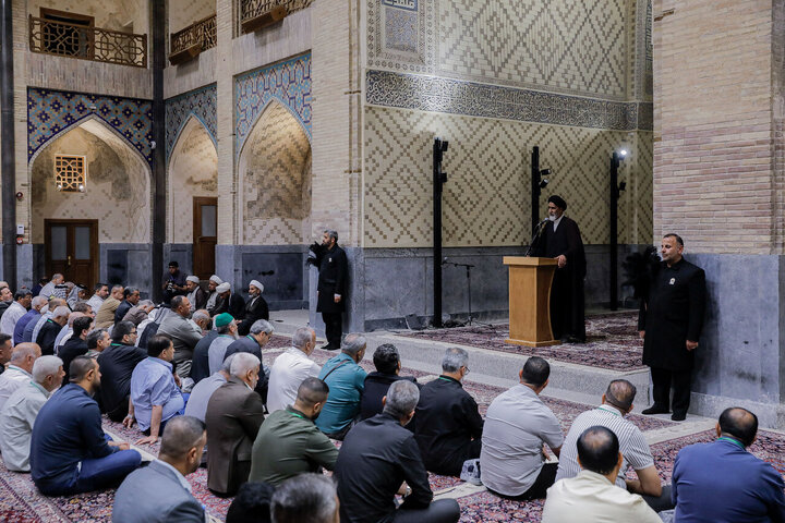 Photos: Mawkib servants of Samarra visits Imam Reza holy shrine