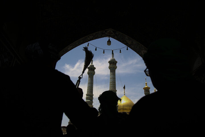 Photos: Mourning processions for Imam Jawad martyrdom anniversary held at Hazrat Masoumeh shrine