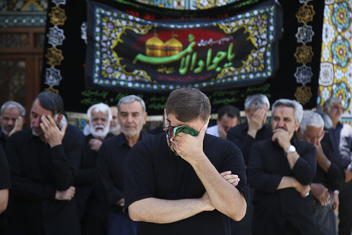 Photos: Mourning processions for Imam Jawad martyrdom anniversary held at Hazrat Masoumeh shrine