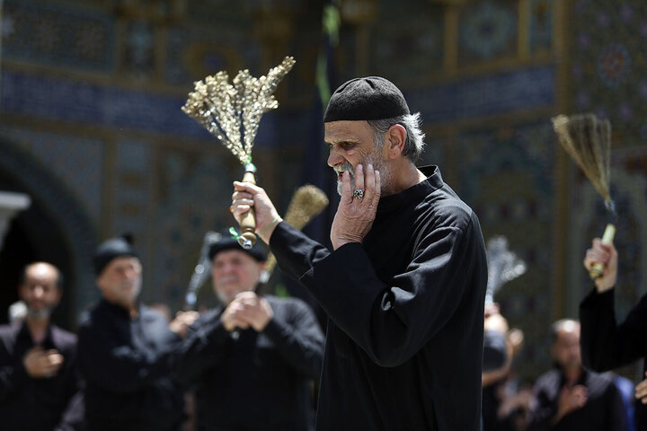 Photos: Mourning processions for Imam Jawad martyrdom anniversary held at Hazrat Masoumeh shrine