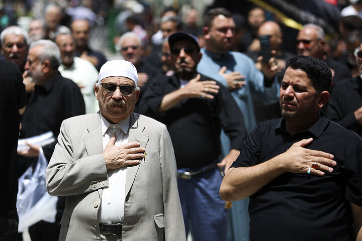 Photos: Mourning processions for Imam Jawad martyrdom anniversary held at Hazrat Masoumeh shrine