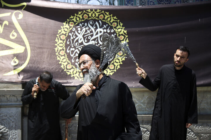 Photos: Mourning processions for Imam Jawad martyrdom anniversary held at Hazrat Masoumeh shrine