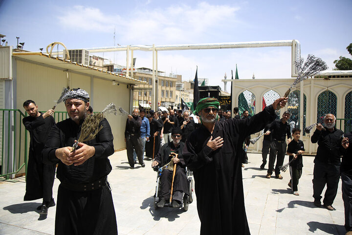 Photos: Mourning processions for Imam Jawad martyrdom anniversary held at Hazrat Masoumeh shrine