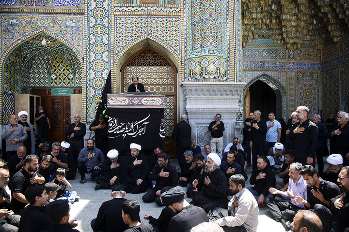 Photos: Mourning processions for Imam Jawad martyrdom anniversary held at Hazrat Masoumeh shrine