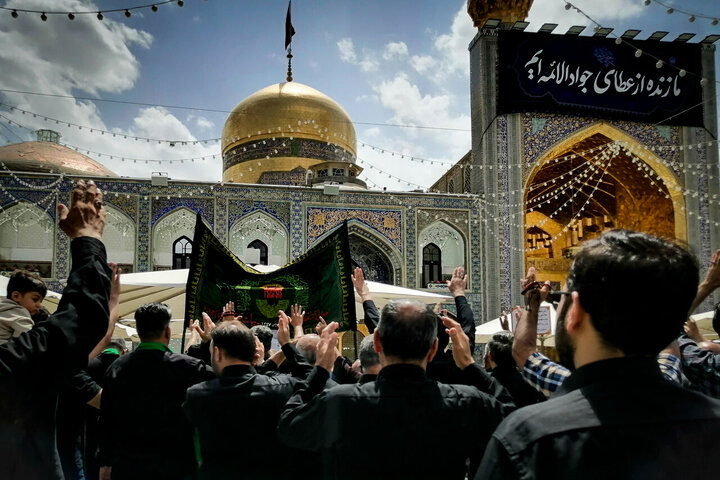 Photos: Imam Jawad mourning ceremony held at Razavi shrine
