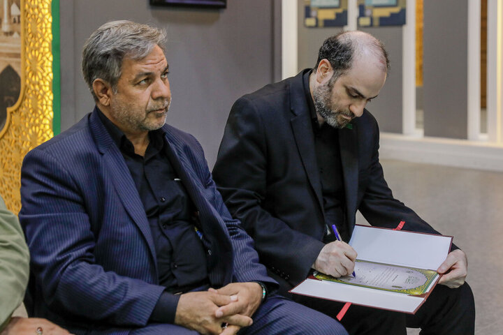 Photos: Championship medal of "Kabaddi" team donated to Razavi Holy Shrine Museum