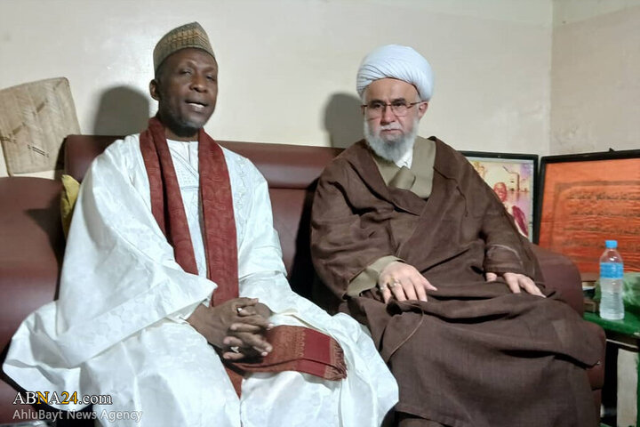 آیت اللہ رمضانی کی سلسلۂ تیجانیہ کے خلیفہ سے ملاقات