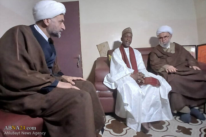آیت اللہ رمضانی کی سلسلۂ تیجانیہ کے خلیفہ سے ملاقات
