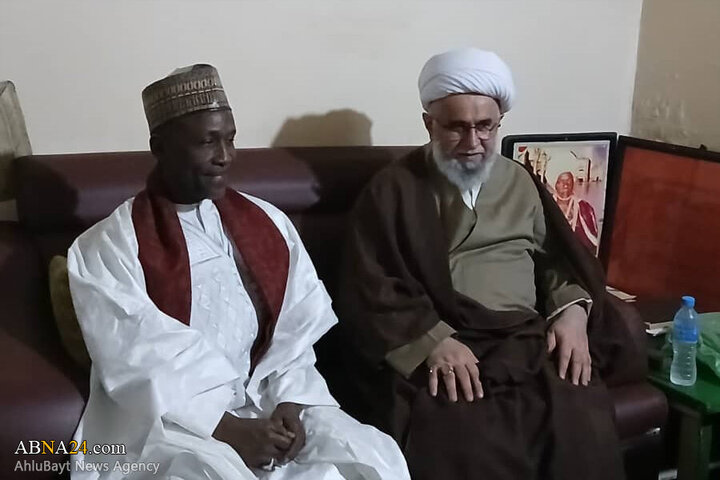 آیت اللہ رمضانی کی سلسلۂ تیجانیہ کے خلیفہ سے ملاقات