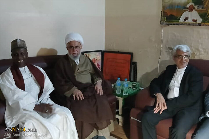 آیت اللہ رمضانی کی سلسلۂ تیجانیہ کے خلیفہ سے ملاقات